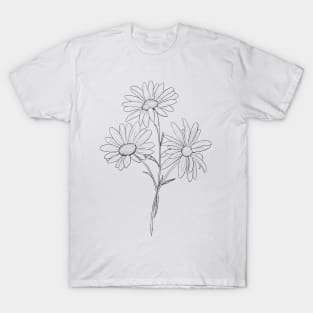 Three Daisys T-Shirt